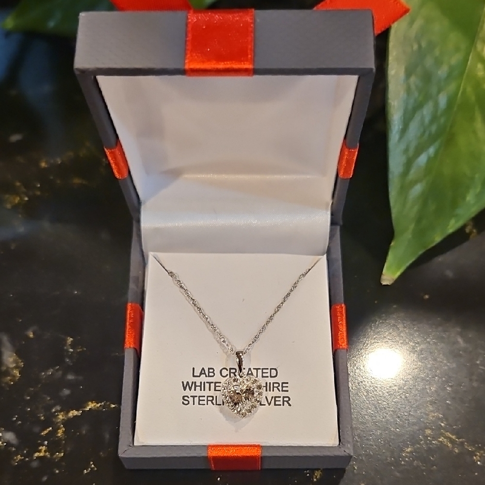 Sterling Silver White Necklace